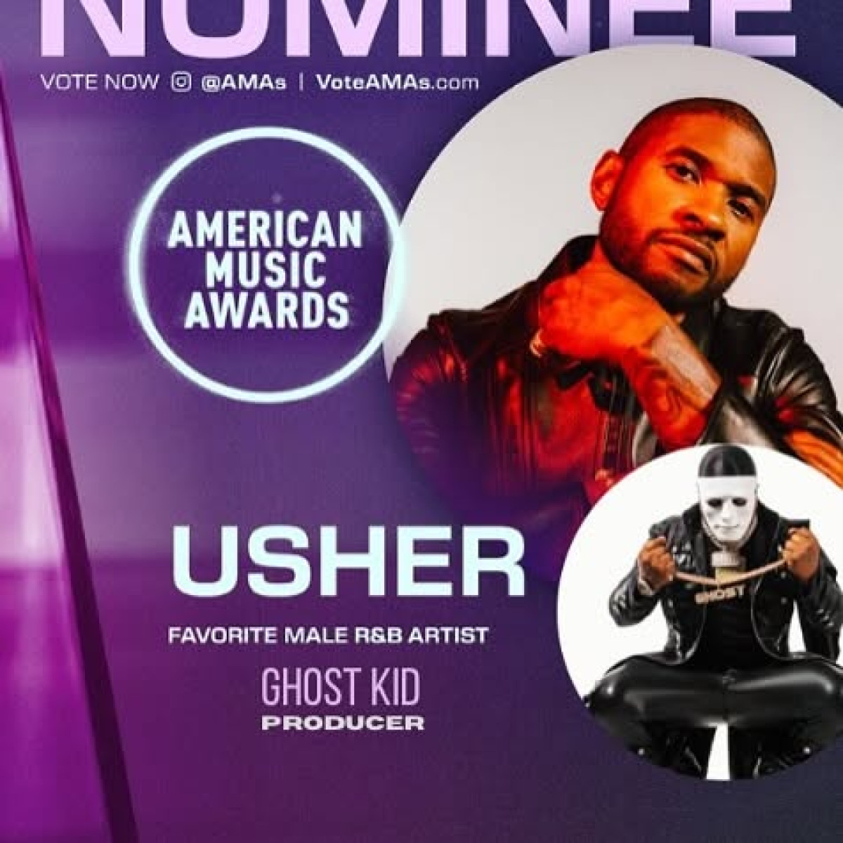 Vote Usher: GhostKid The Producer Calls For Action Social Media Surge as Fans and Influencers Embrace Voting Movement for Usher’s Legacy! Now