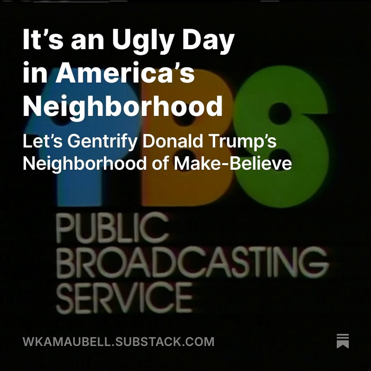 W. Kamau Bell Honors PBKids & Mister Rogers Legacy Tribute piece links personal memories, calls to support PBS/NPR amid Trump policies Now!!