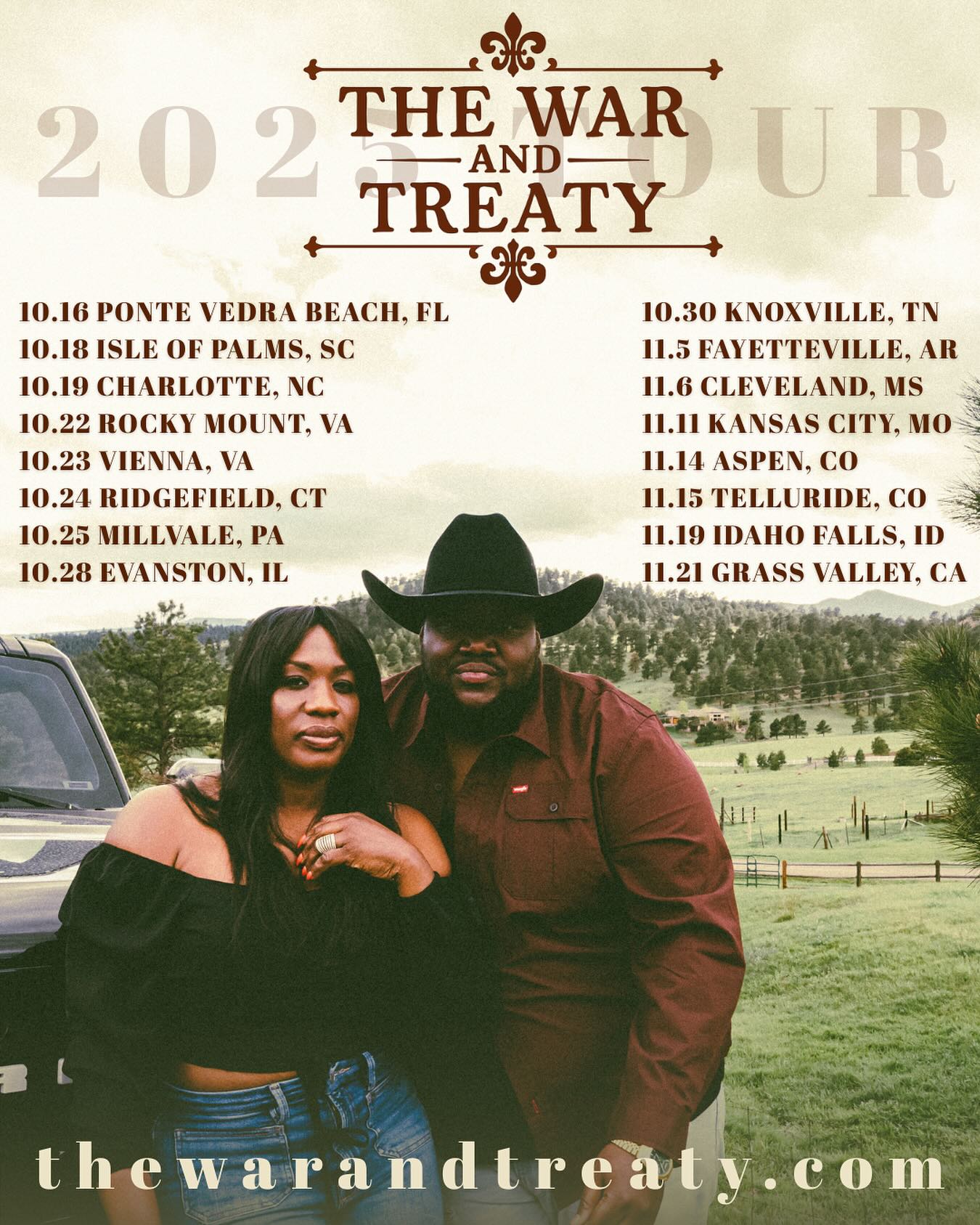 War And Treaty 2025 Tour Unveiled War And Treaty Fall Tour: Live gigs, ticket news & fresh updates for true fans nationwide!
