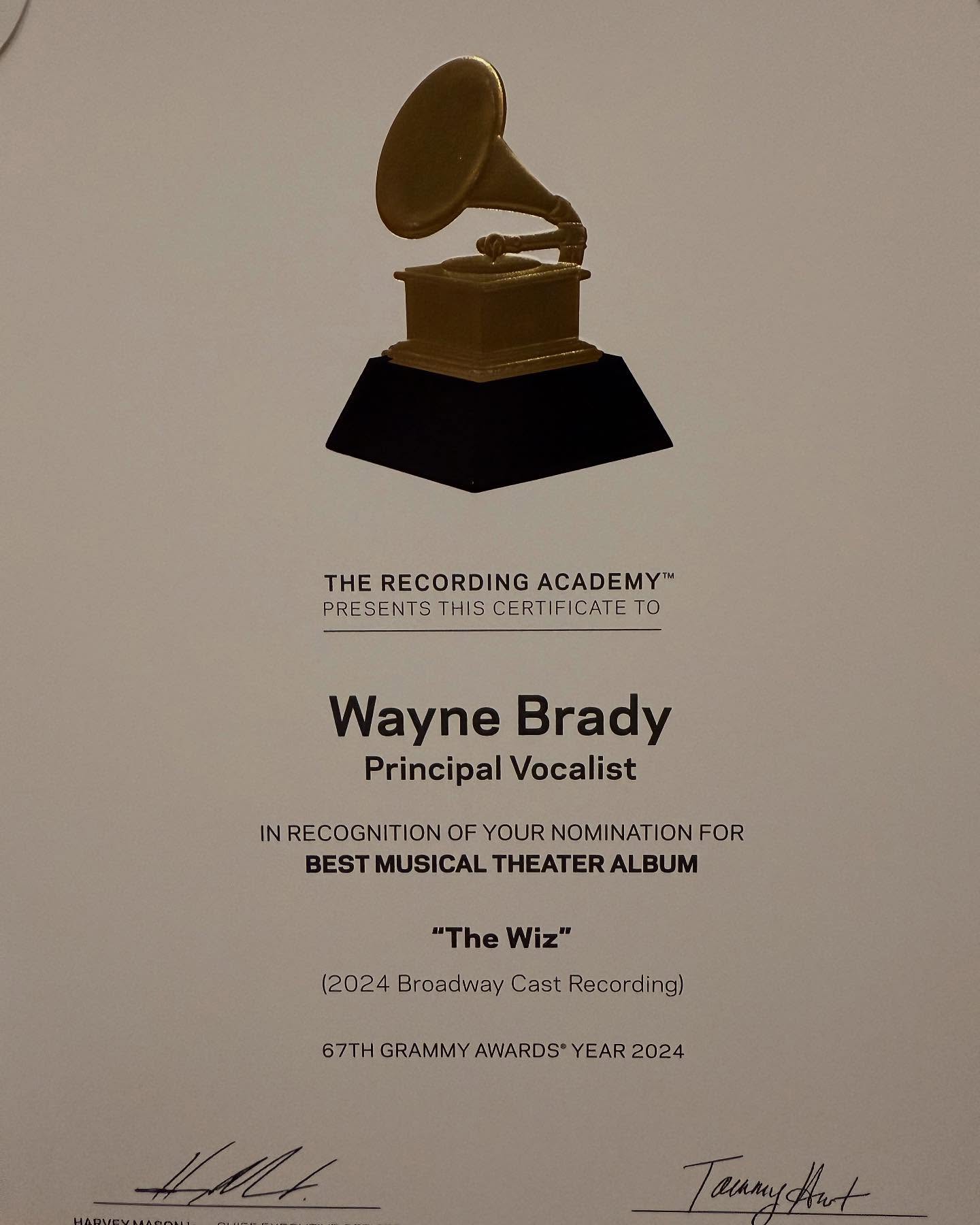 Wayne Brady Celebrates 2nd Grammy Nomination Honoring Black Excellence and musical brilliance, Brady acknowledges his team and legacy!!