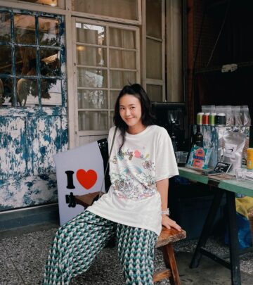 Creative painted tees and retro treasures light up the vibrant weekend second-hand bazaar.