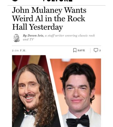 Weird Al Yankovic Thanks John In Instagram Shout-Out