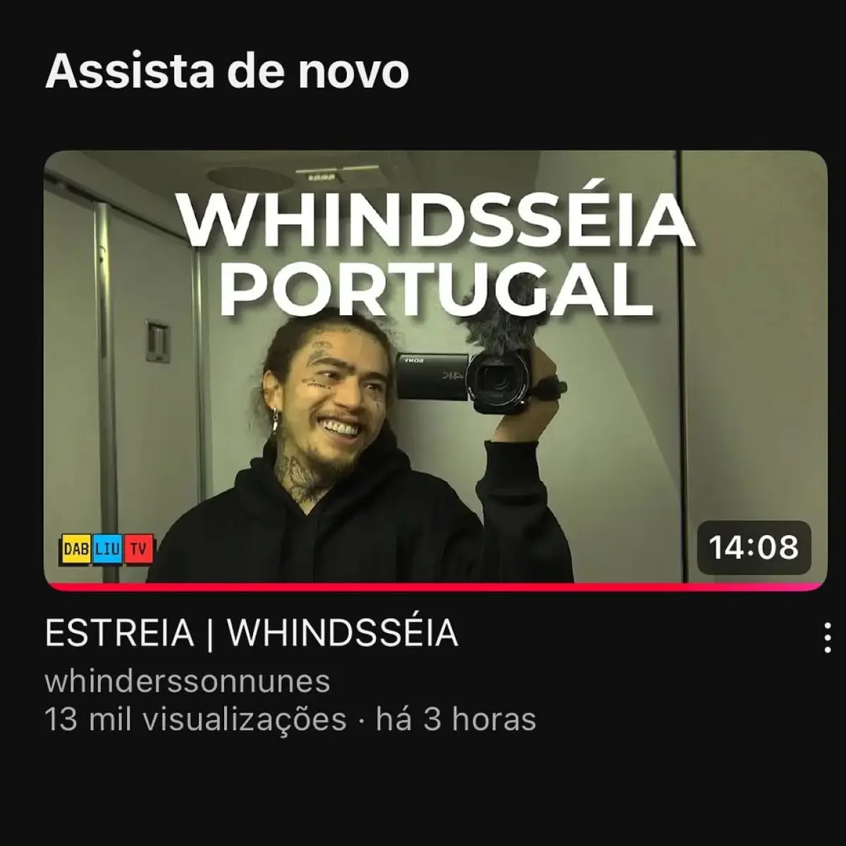 Whindersson Nunes Teases New Tour Video behind-the-scenes tour clips as Whindersson Nunes takes his stand-up show around the world