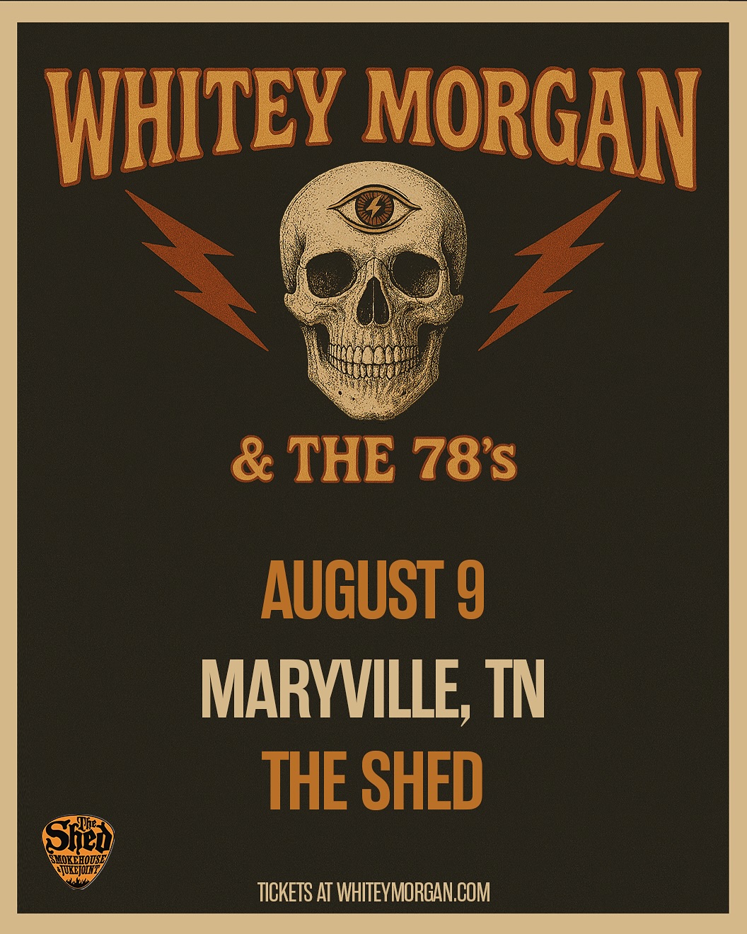 Whitey Morgan To Rock Maryville With The 78's