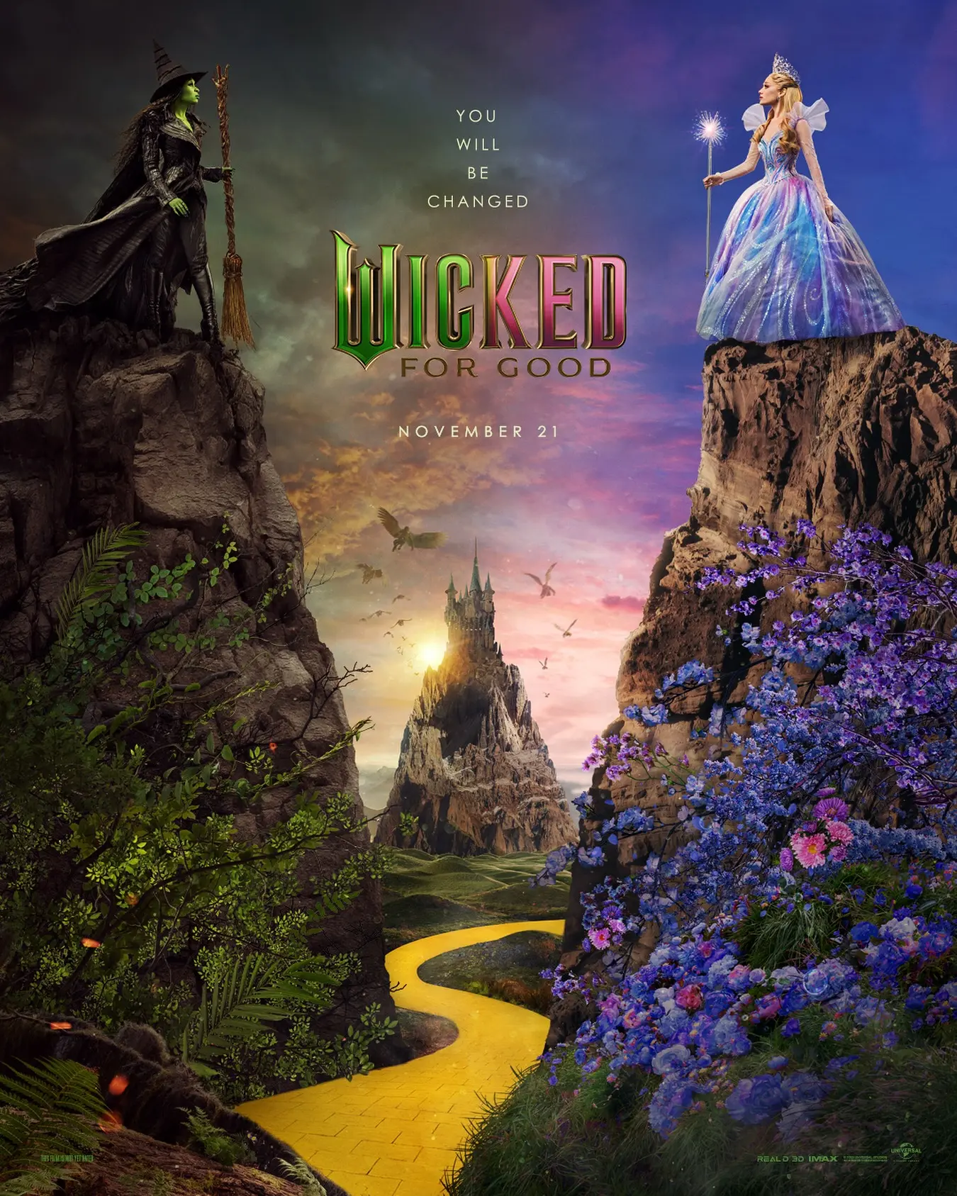 Wicked For Good: Theatrical Release Date Announced Experience a journey as the musical 'Wicked: For Good' transforms cinema on Nov 21st! Wow.