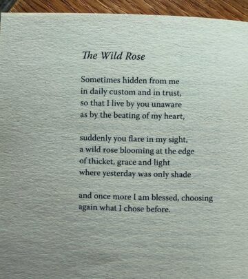 Wild Rose Poetry Inspires Yoga Community Connection