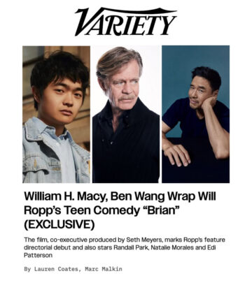 Film 'BRIAN' marks director's bold debut with quirky, heartfelt vision on screen. Must See