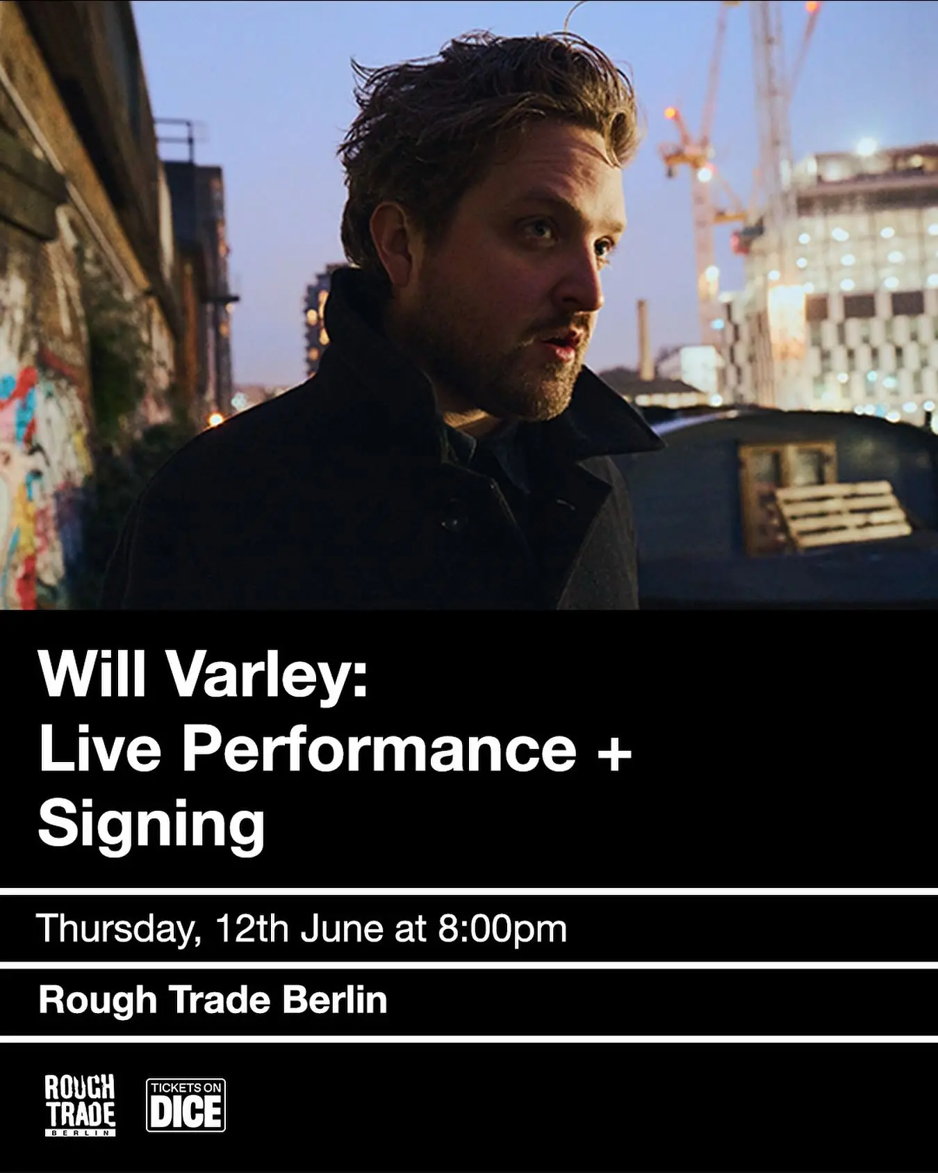 Will Varley In-Store Session At Rough Trade Berlin Join the album launch live in a German record shop on June 12 with vinyl copies, signings!
