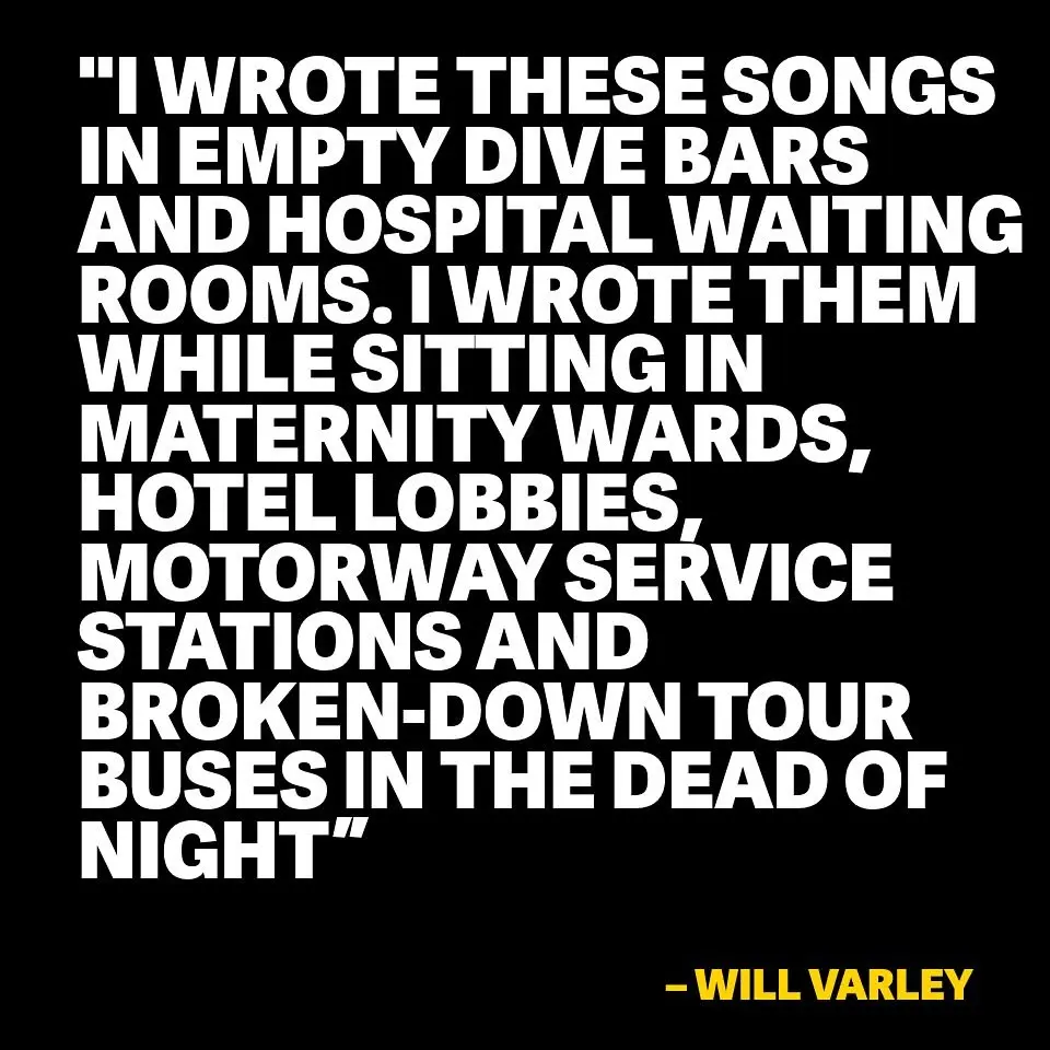 Will Varley’s Seventh Album Milestone
