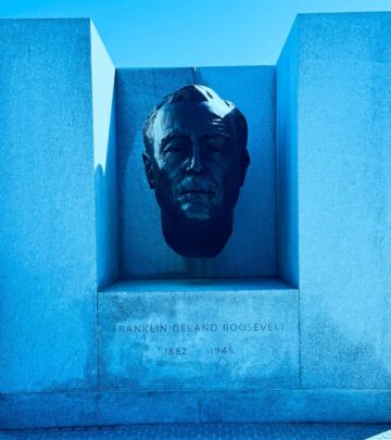Family outing on Roosevelt Island ignites homage to FDR's remarkable vision of freedom now!