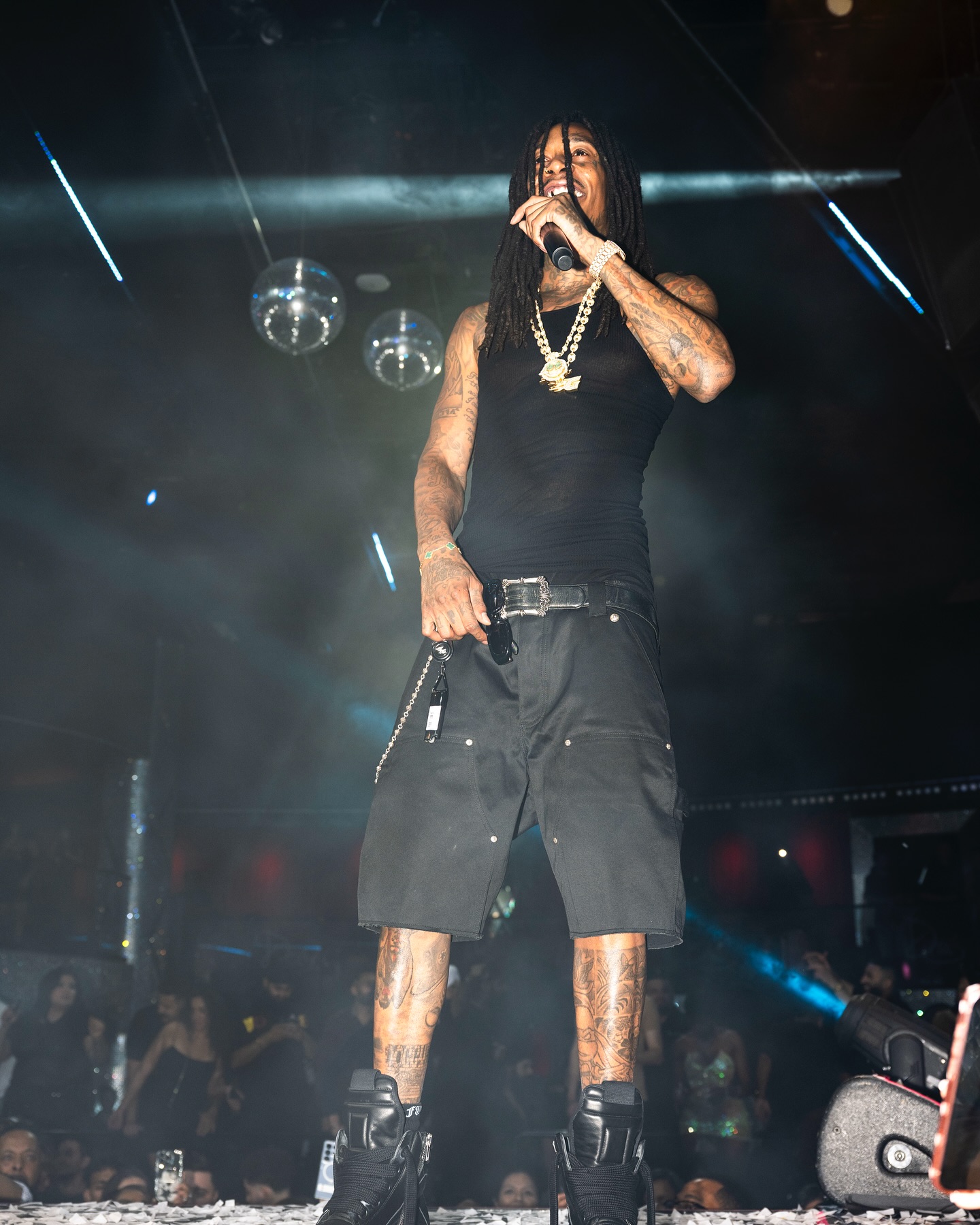 Wiz Khalifa Celebrates Friend's Wedding In Vegas