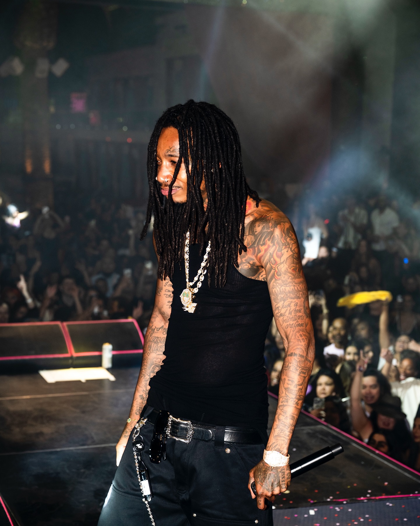 Wiz Khalifa Celebrates Friend's Wedding In Vegas