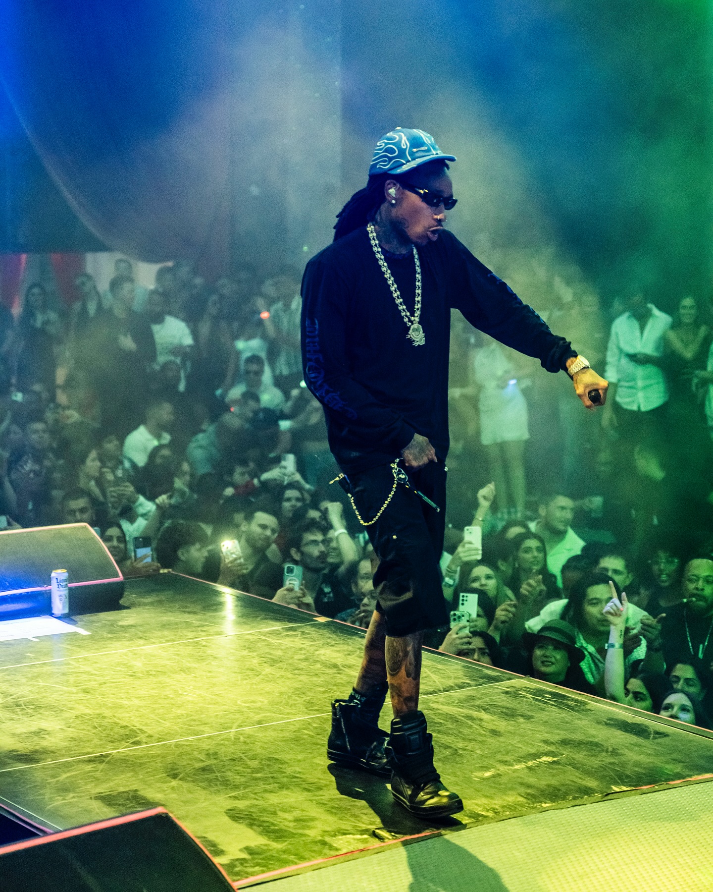 Wiz Khalifa Celebrates Friend's Wedding In Vegas