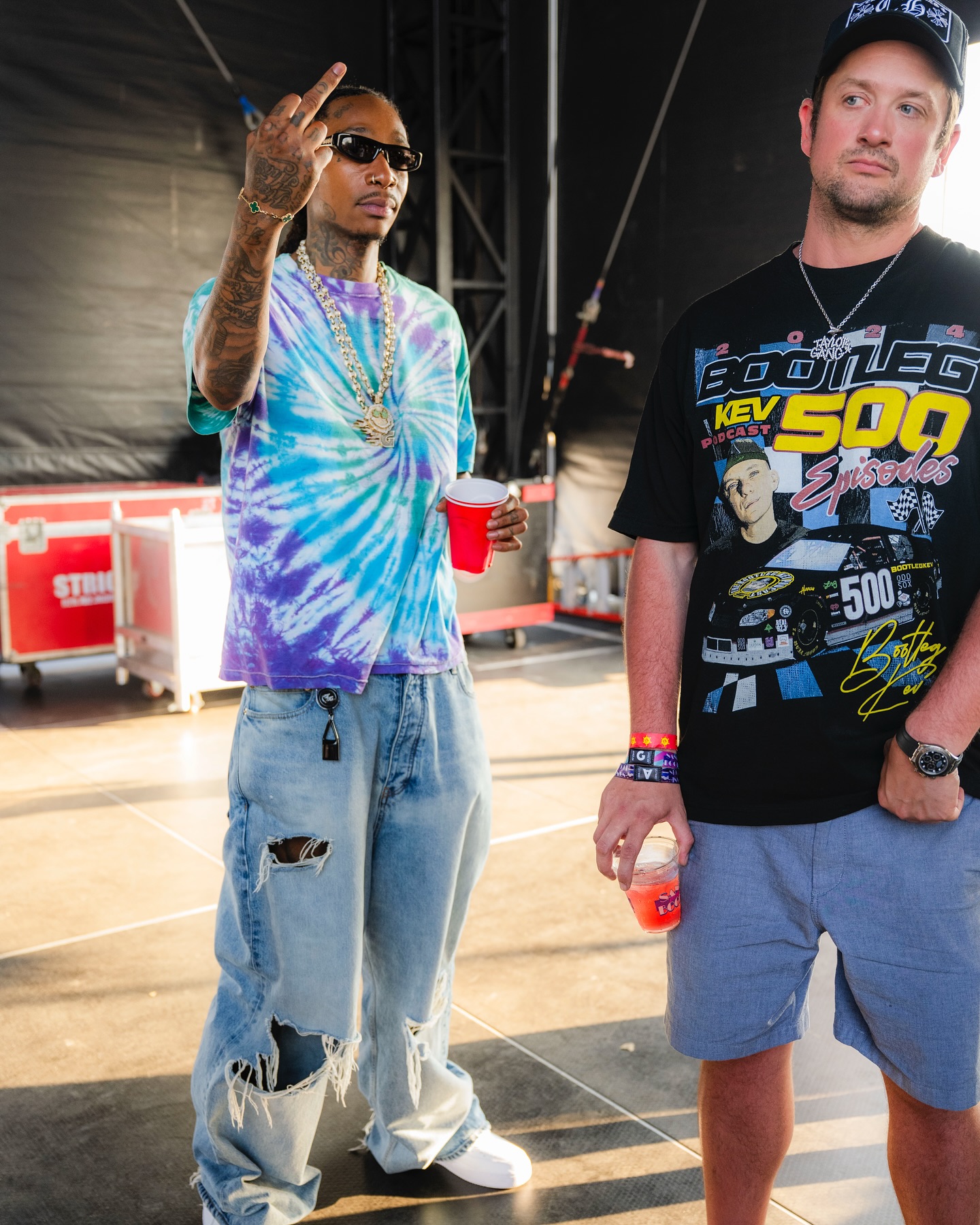 Wiz Khalifa Heads To Nashville After Epic Night