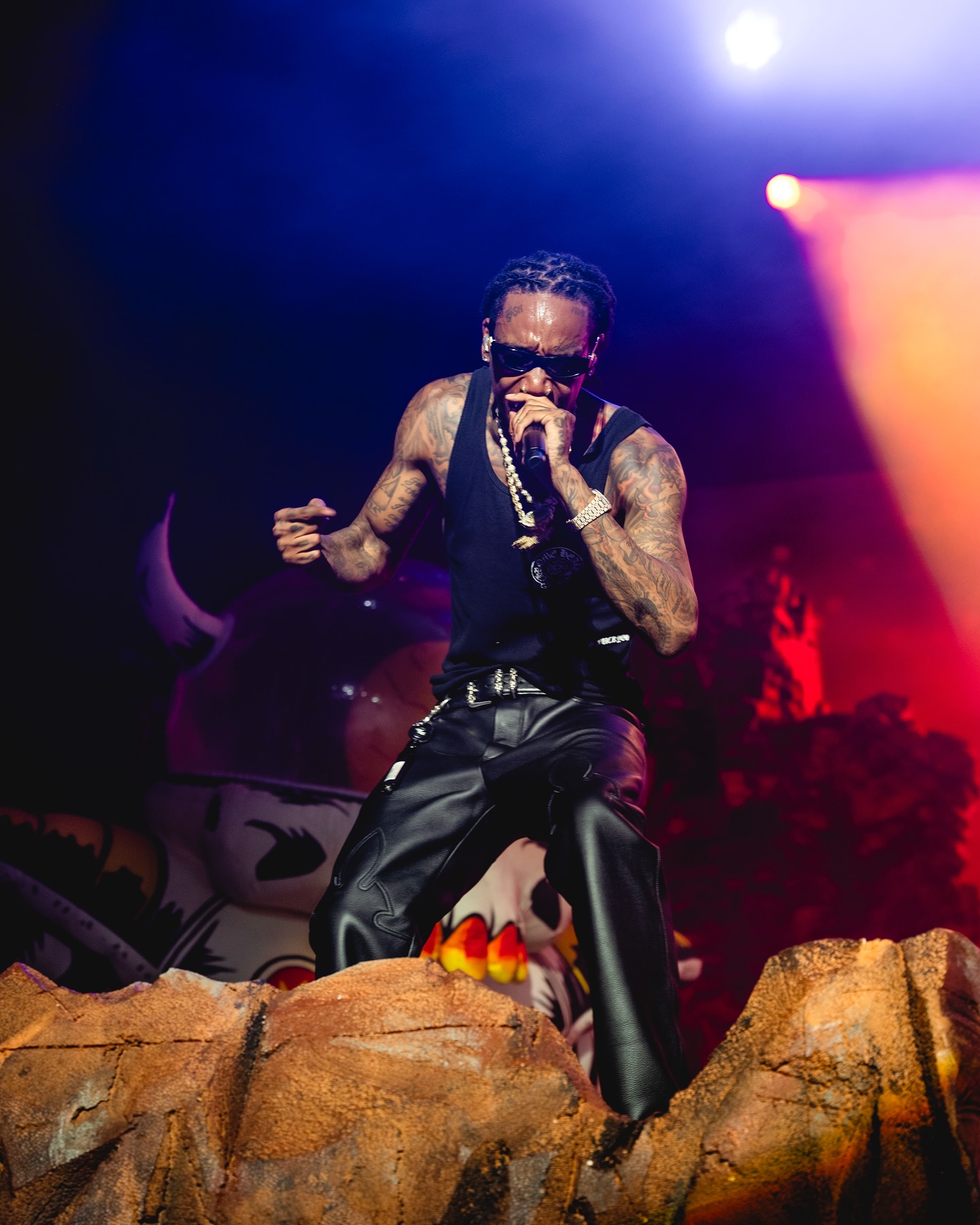 Wiz Khalifa Heads To Nashville After Epic Night