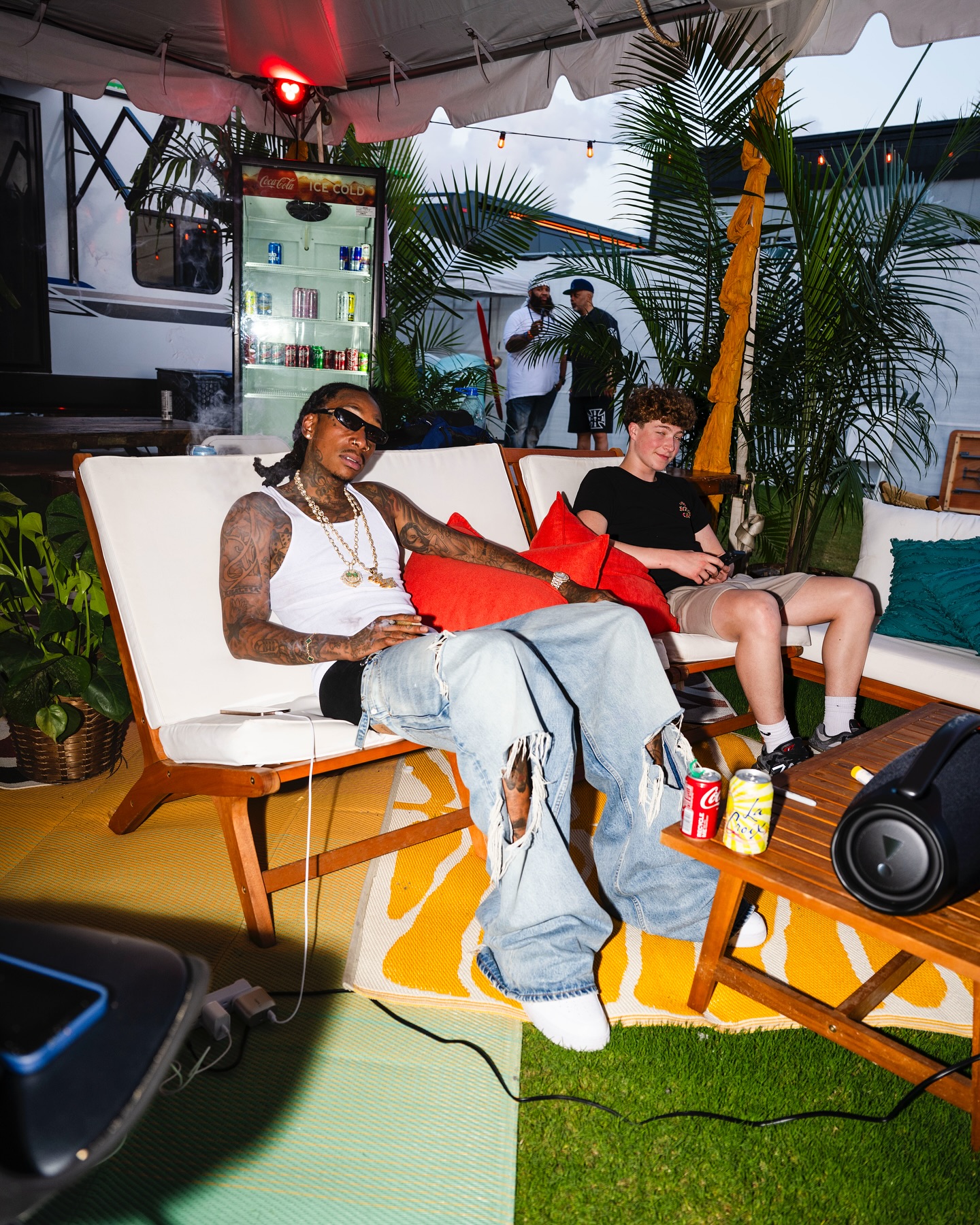 Wiz Khalifa Heads To Nashville After Epic Night