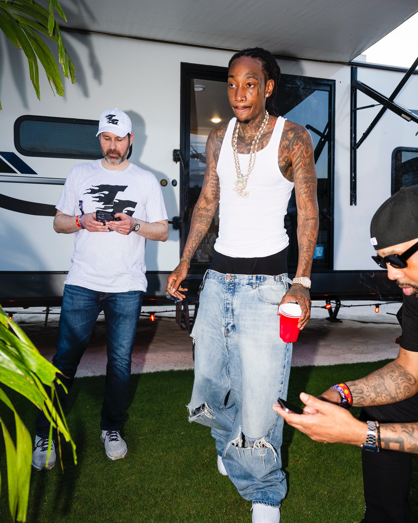 Wiz Khalifa Heads To Nashville After Epic Night