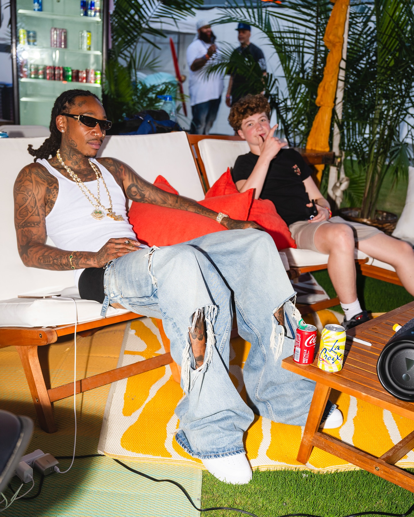 Wiz Khalifa Heads To Nashville After Epic Night