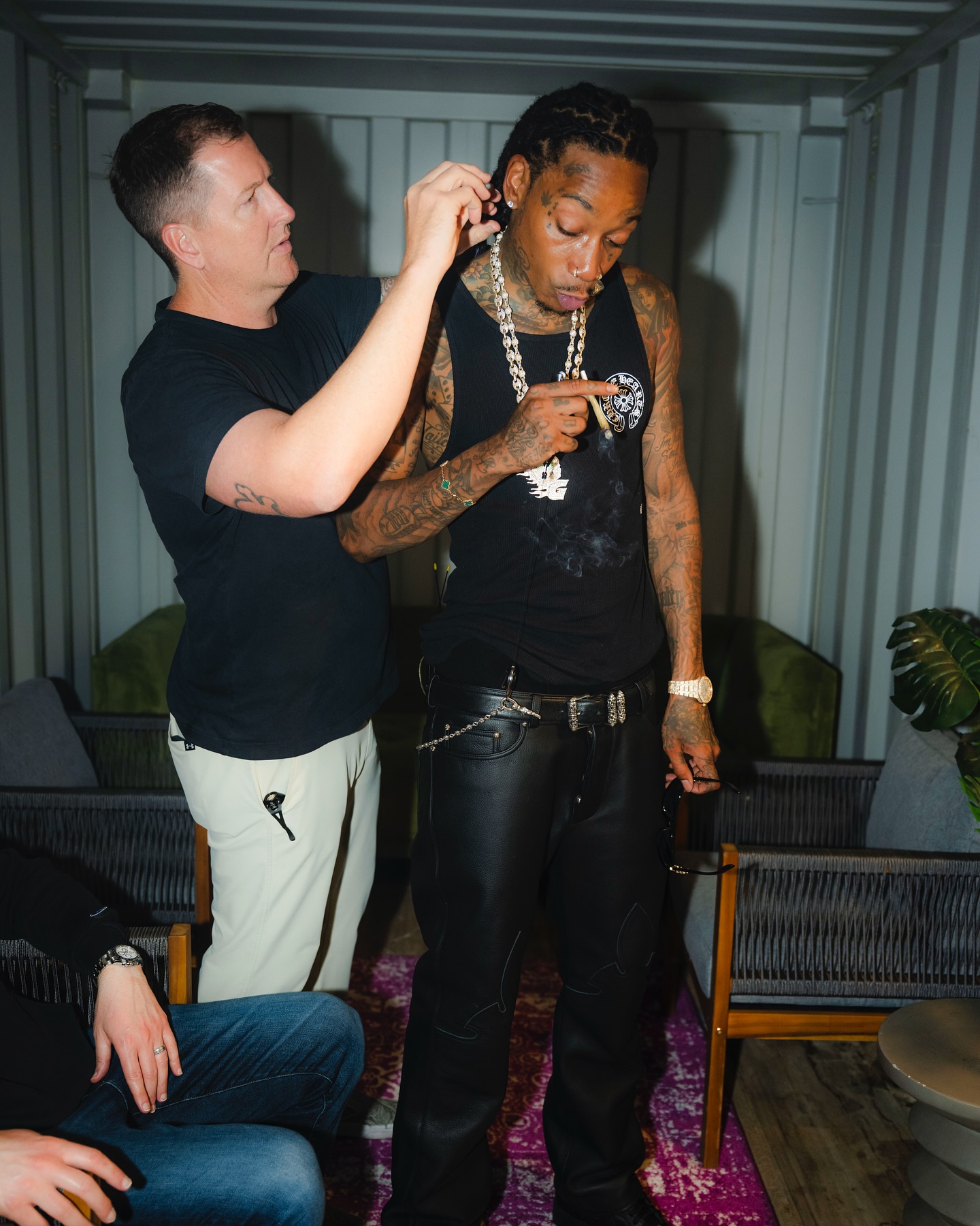 Wiz Khalifa Heads To Nashville After Epic Night