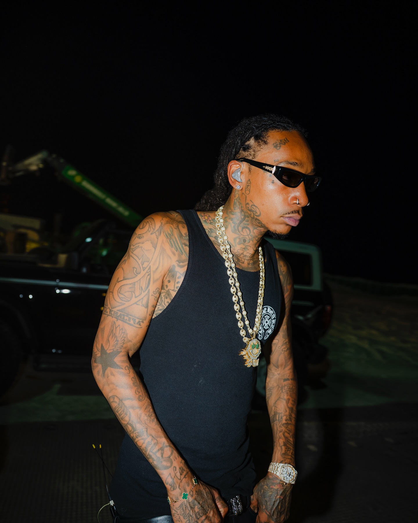 Wiz Khalifa Heads To Nashville After Epic Night