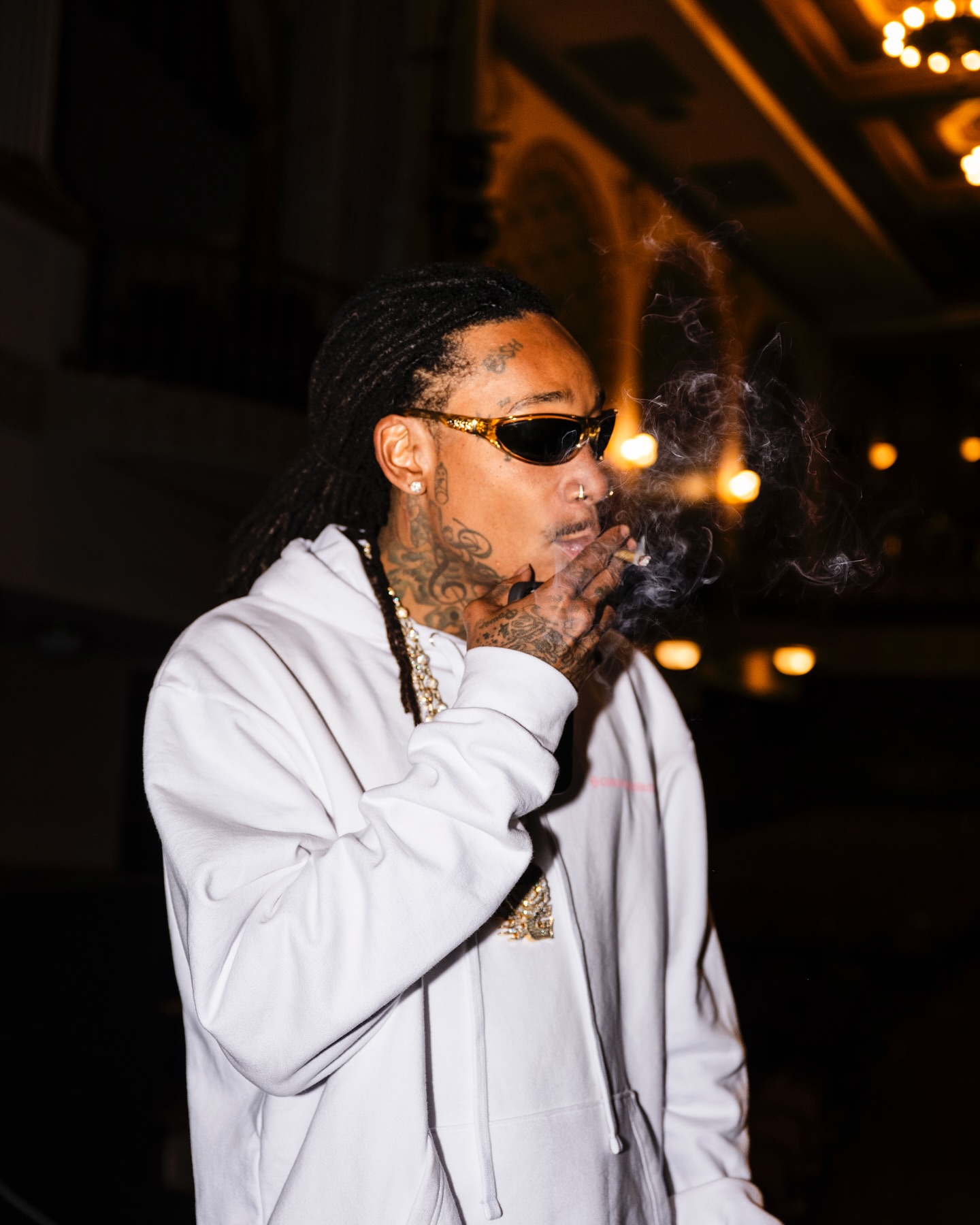 Wiz Khalifa Preps Tour And Merch While Engaging Fans