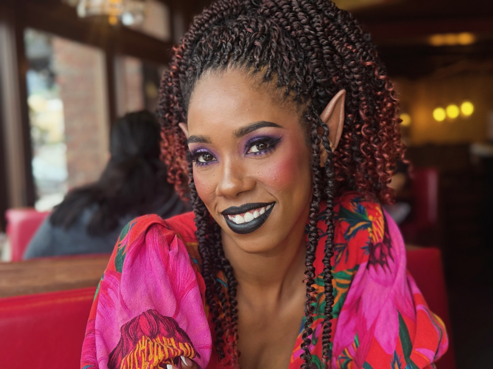 Wood Elf Magic At Wood Ranch Krystina Arielle Tigner dazzles in just unique wood ranch look, blending nature with charm