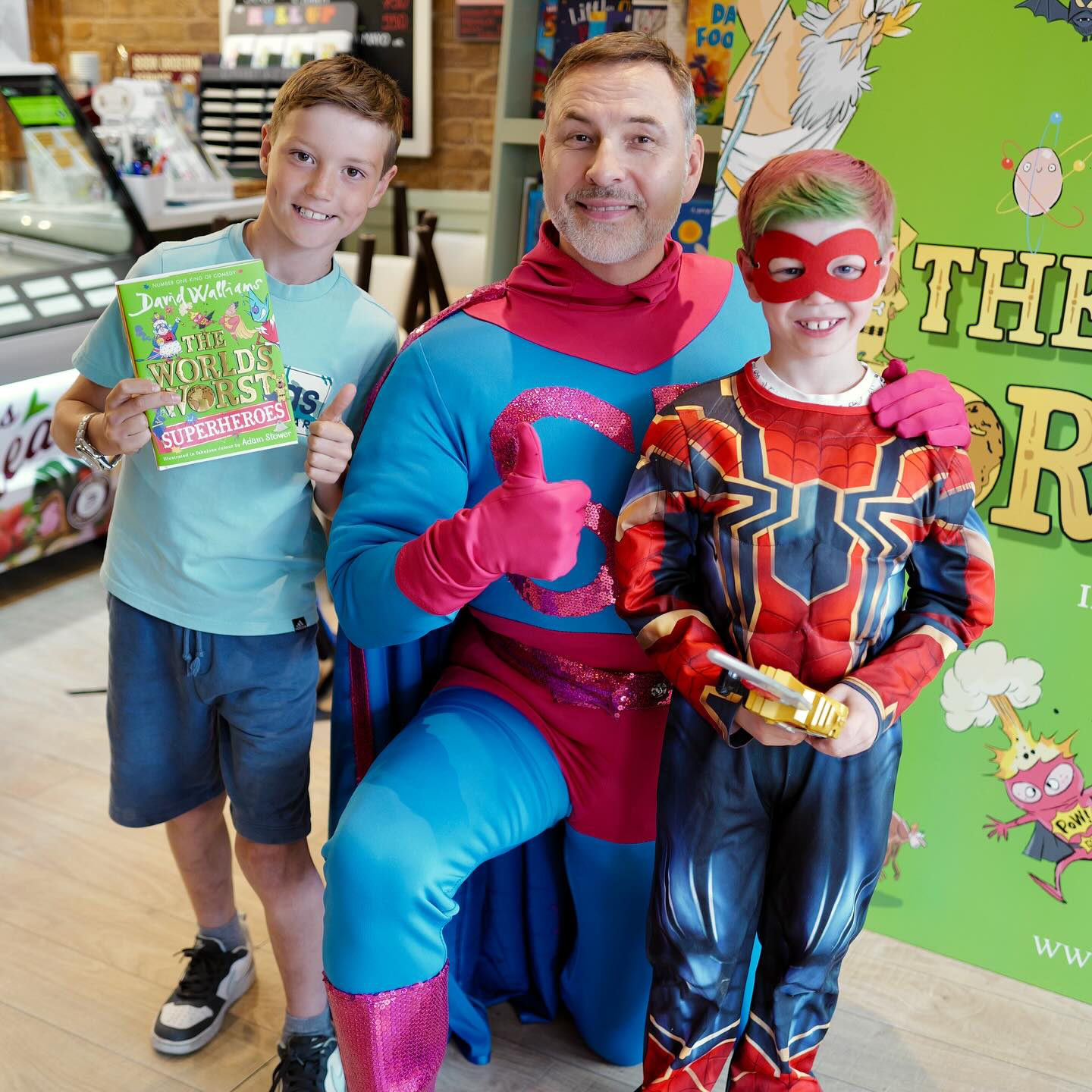 World’s Worst Superheroes Launch Rocks Kirkham
