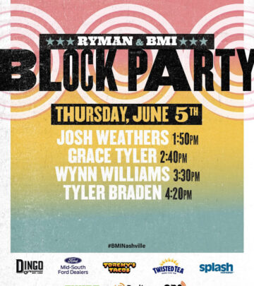 Texas artist brings rodeo-driven thrills to PNC Plaza big Nashville’s festival this summer
