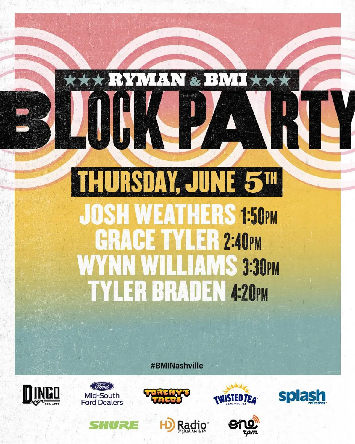 Wynn Williams to Play CMAfest Block Party June 5 Texas artist brings rodeo-driven thrills to PNC Plaza big Nashville’s festival this summer