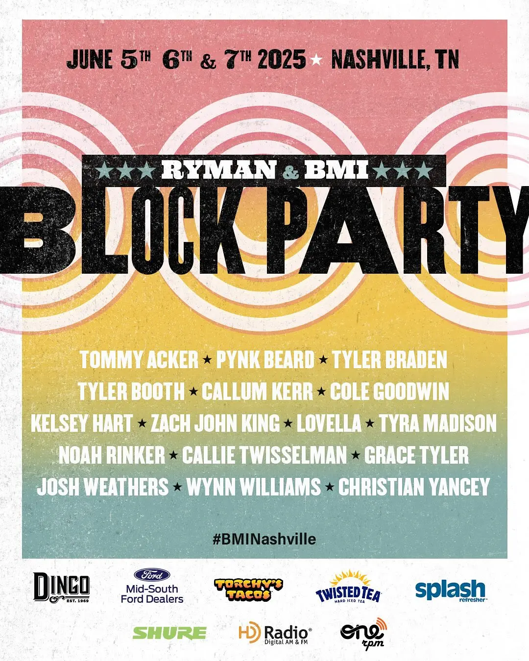 Wynn Williams to Play CMAfest Block Party June 5