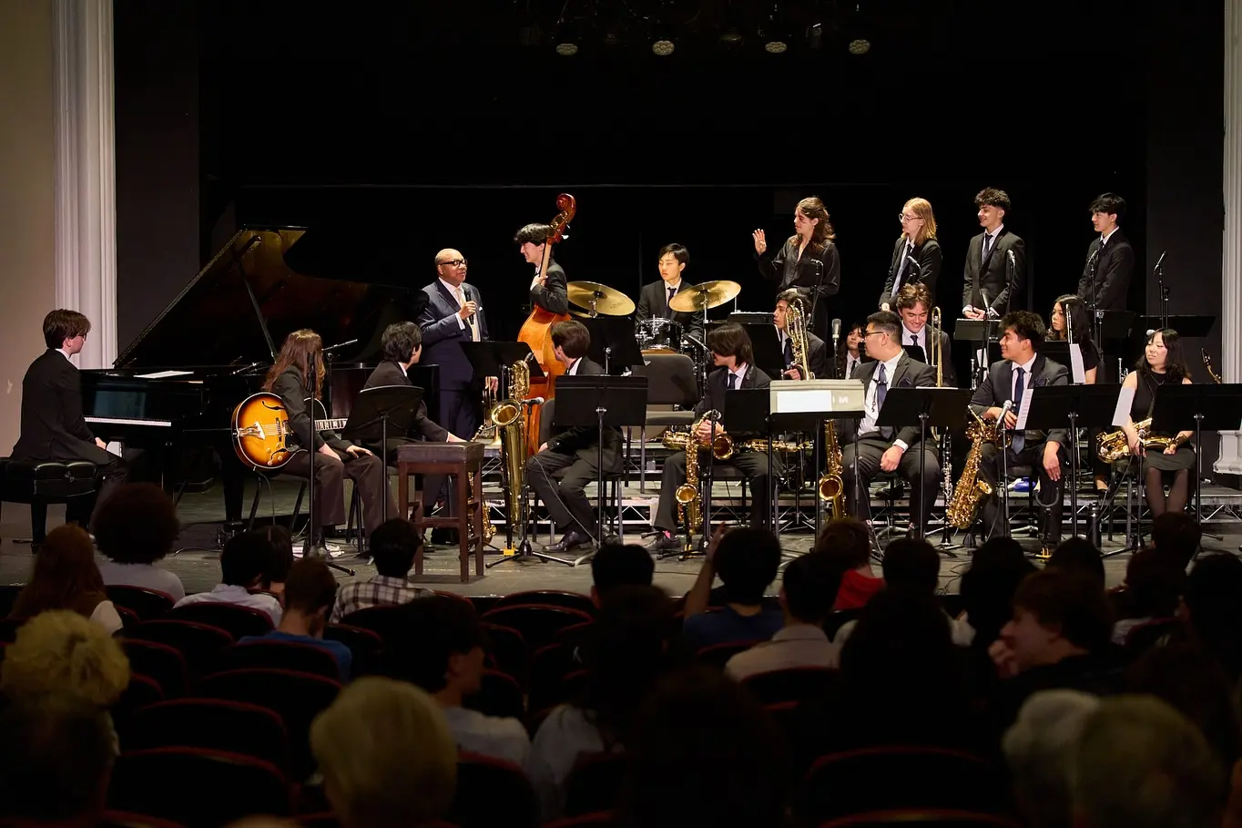 Wynton Marsalis Leads Jazz Workshop in Irvine