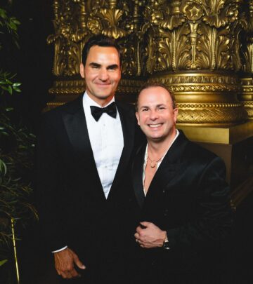 Yannick Nézet-Séguin Joins Roger Federer at Rolex Gala in Paris