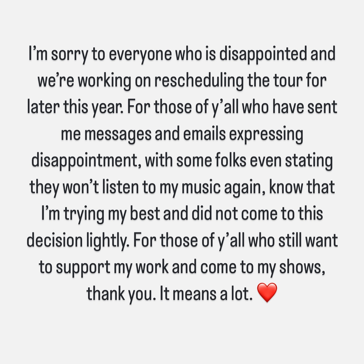Yasmin Williams Postpones Europe Tour