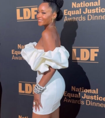 Yaya DaCosta Honors Racial Justice Legacy at Justice Awards
