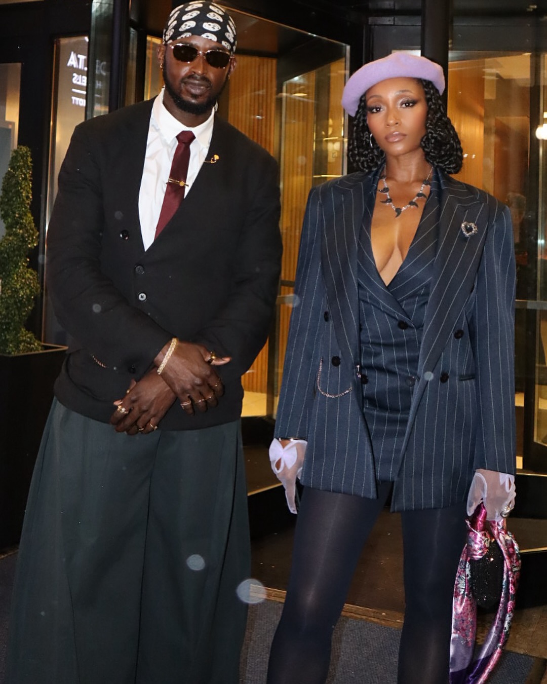 Yaya DaCosta Rocks Chic Fashion Ensemble