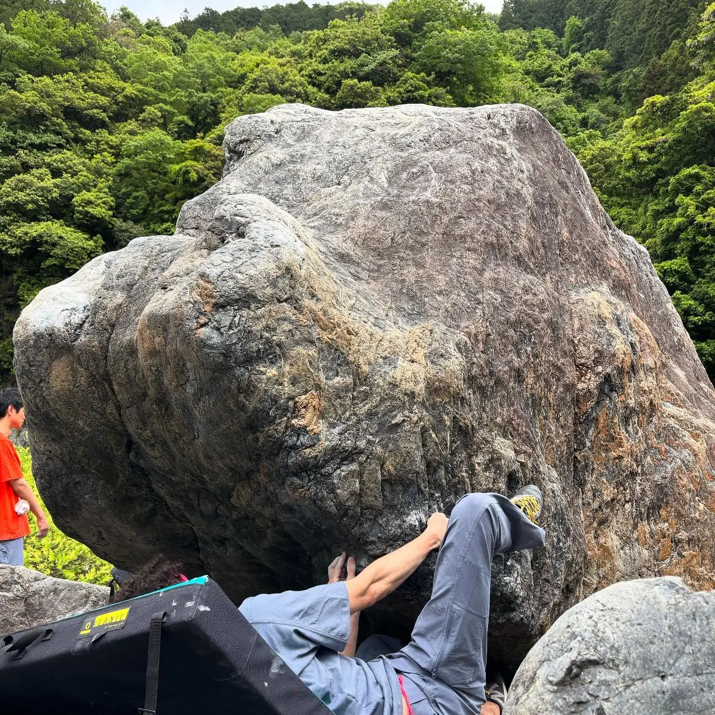 Yo Aoi Climbs First Rock at ARC’TERYX Mountain Day