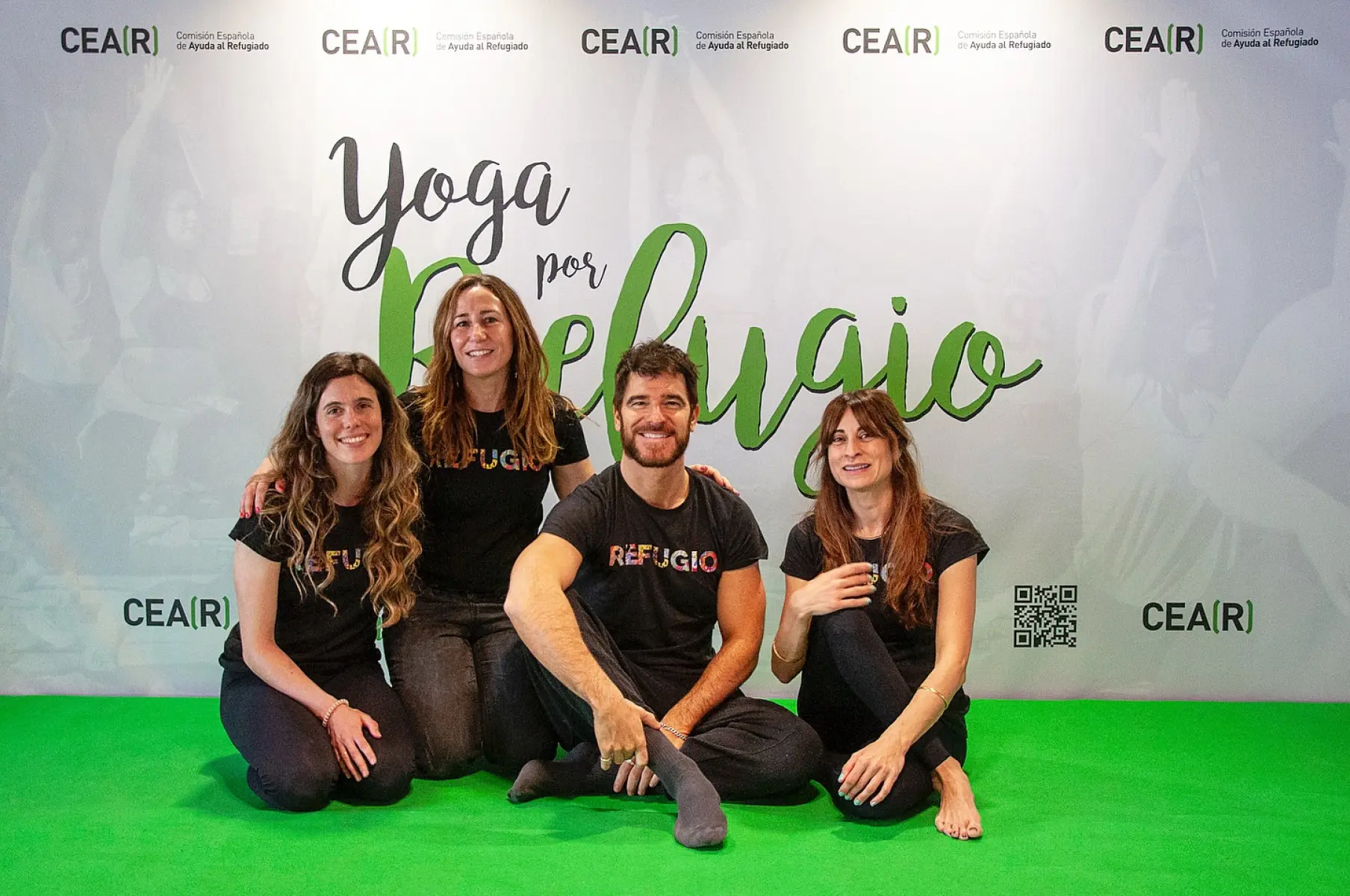 Bringing Together Yoga Enthusiasts And Community Leaders To Uplift Refugee Voices for all!