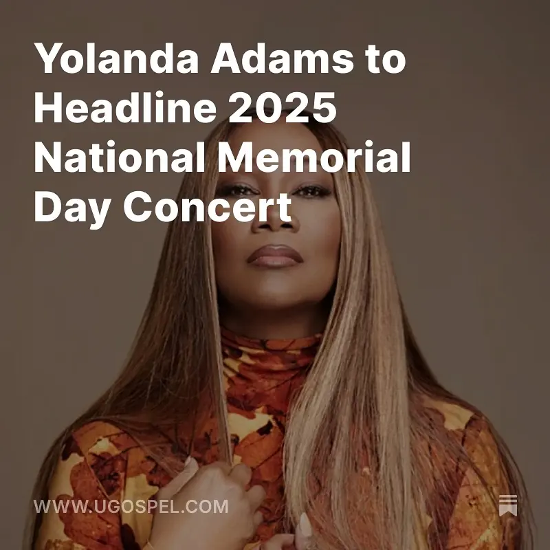 Yolanda Adams Memorial Day Tribute