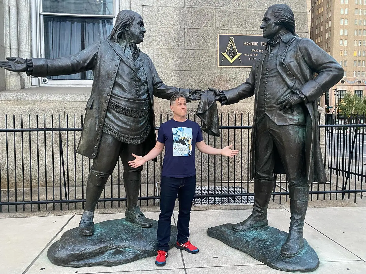 Yuri Lowenthal Enjoys Philly Flight Delay Fun
