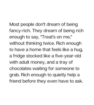 Community icon shares a mantra on balance: enough for family, friends plus anyone in need!