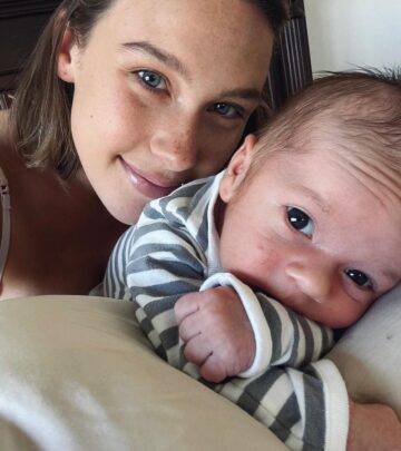 Chuck star celebrates partner's first mother's day with touching tribute.