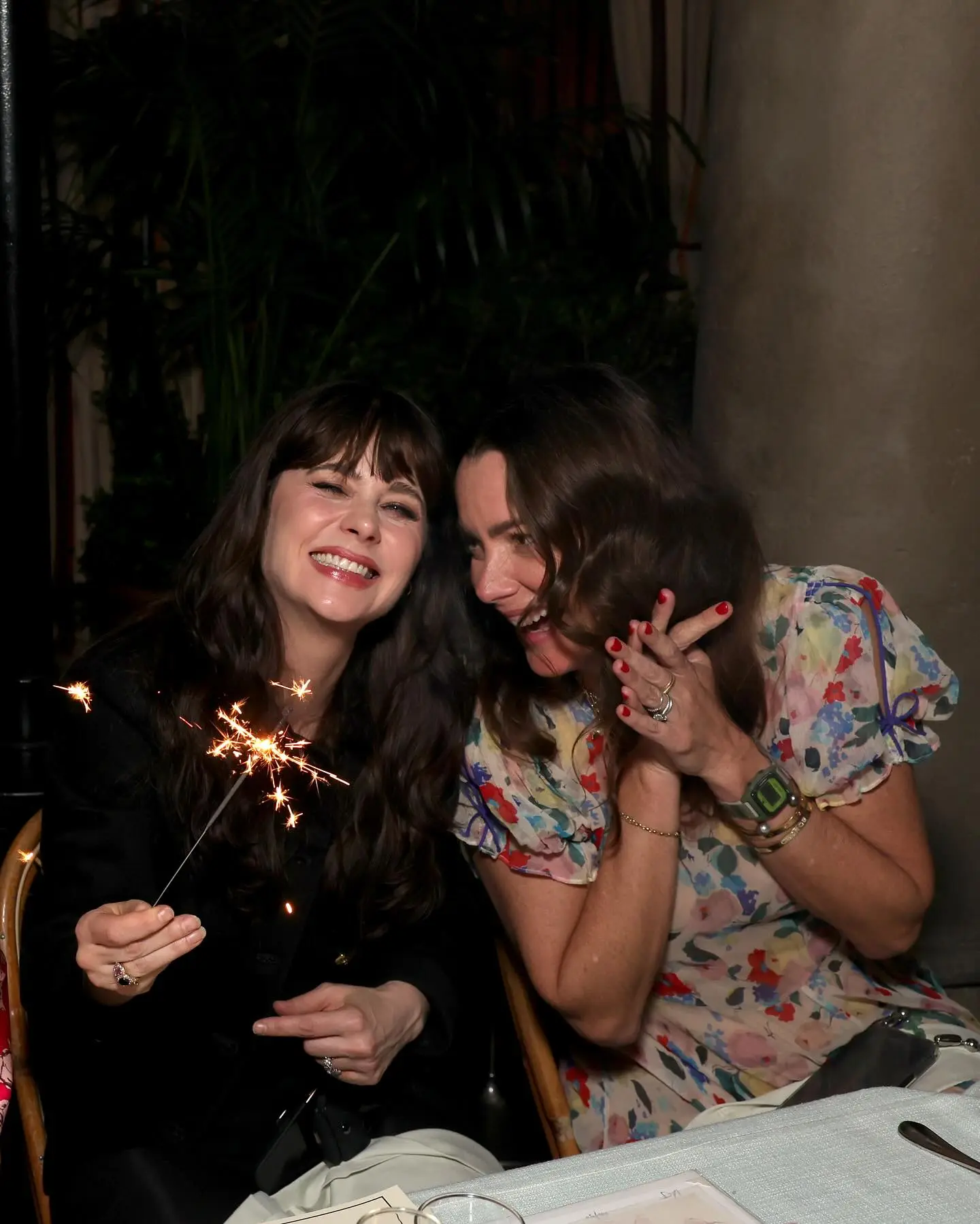 Zooey Deschanel's Tuesday Night Vibes