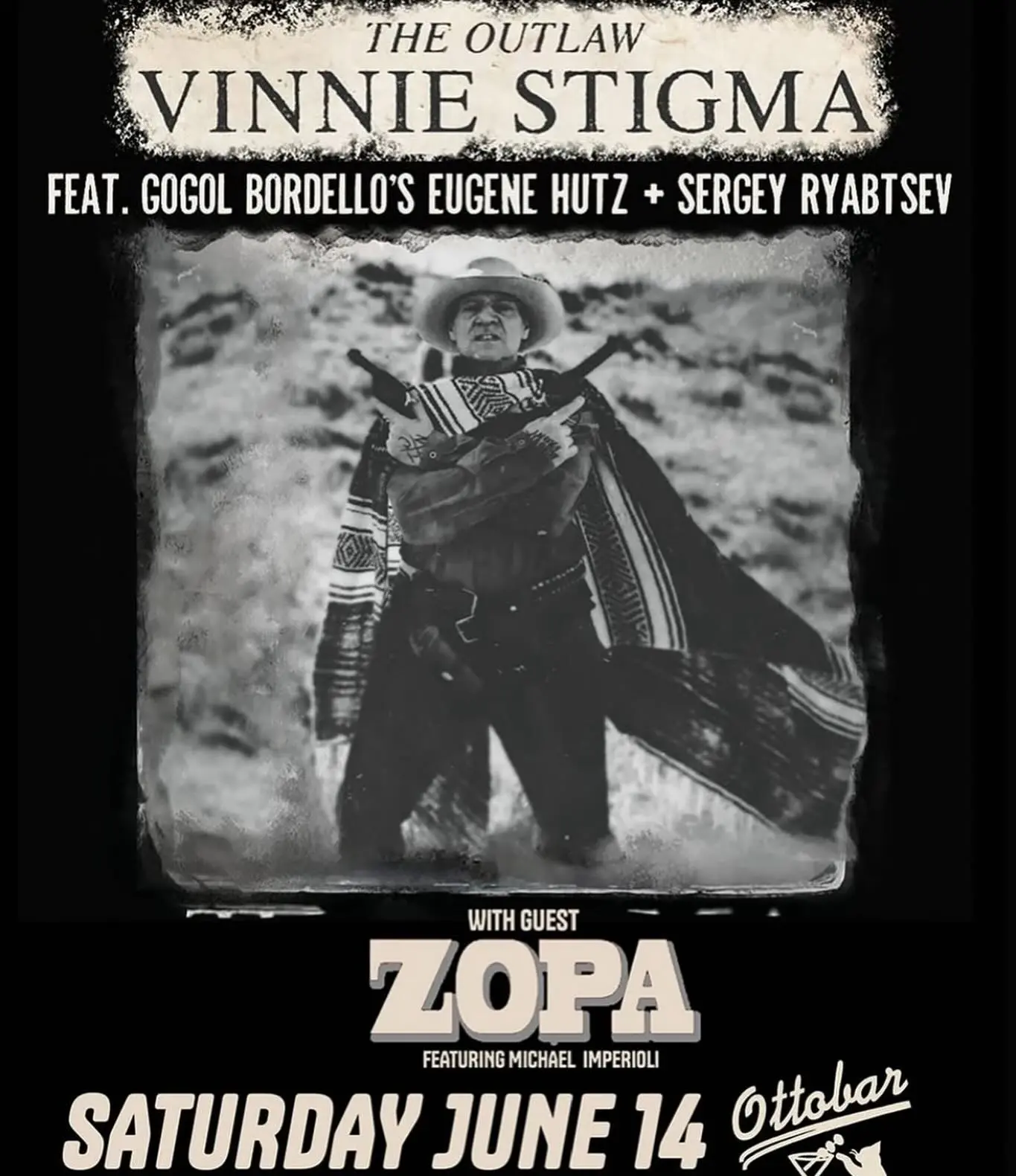 OTTOBAR in Baltimore hosts Zopa with Vinny Stigma and Gogol Bordello members for epic show.