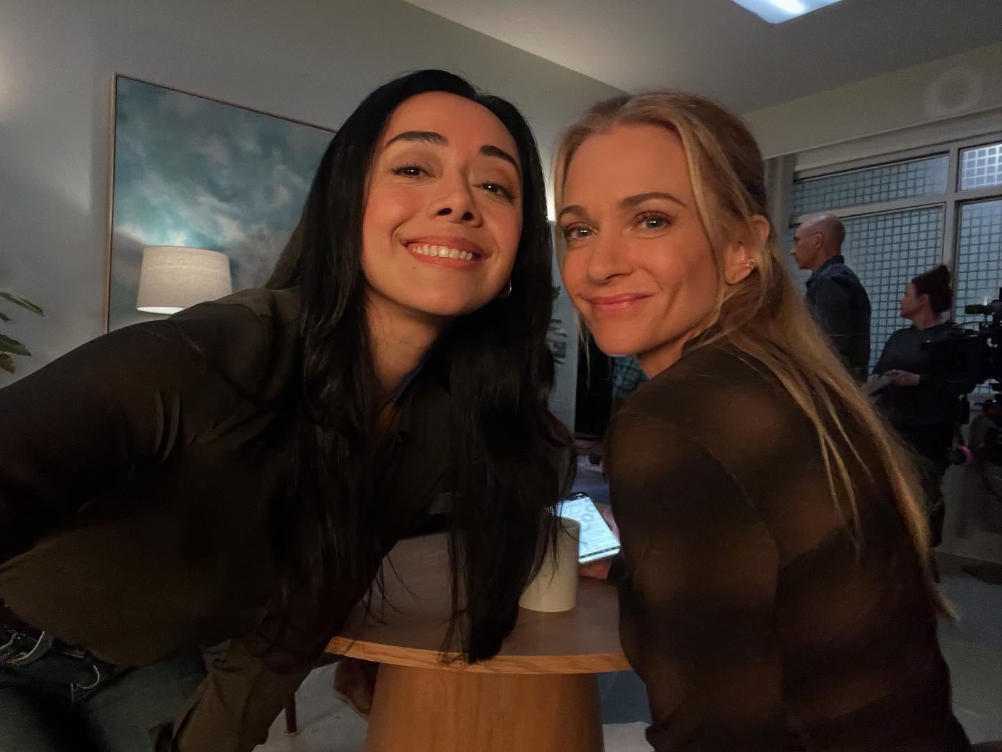A.J. Cook Teases Fans With New BTS From Criminal Minds