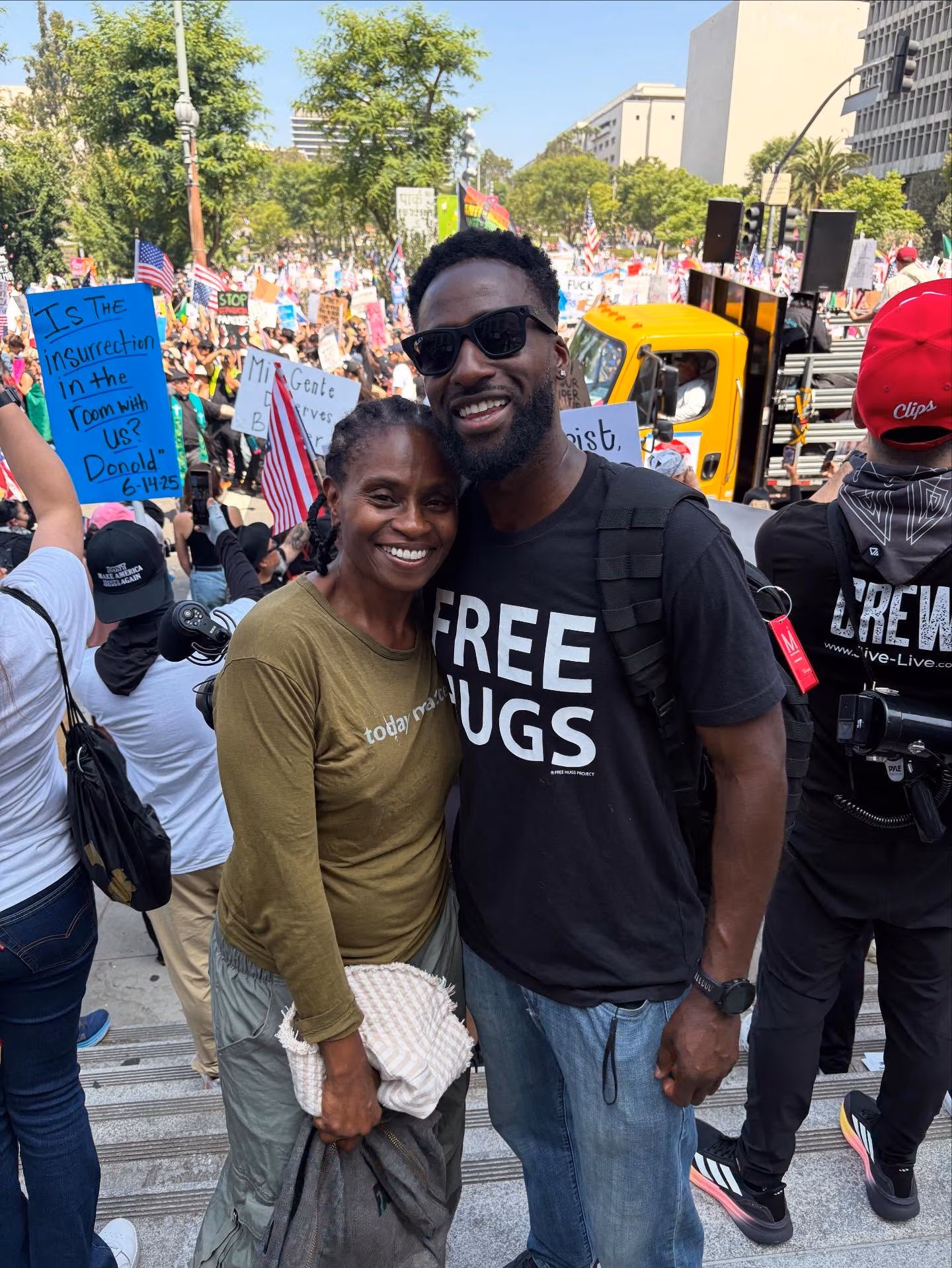 Adina Porter Joins Peaceful Protests in LA The Emmy-nominated star stood in downtown crowds, raising her voice for justice and unity.
