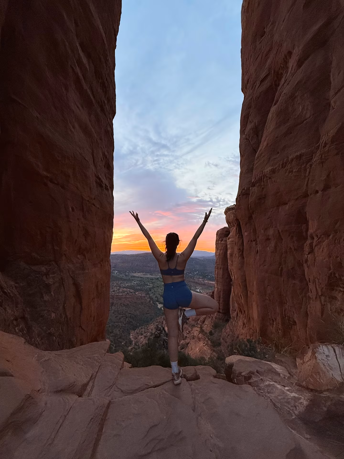 Alisha Newton Explores Sedona’s Cathedral Rock Vortex