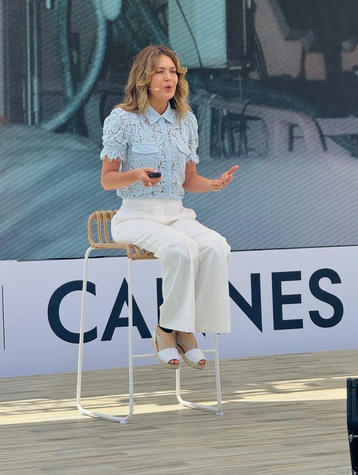Amy Purdy Charms Cannes Lions With Creativity Talk