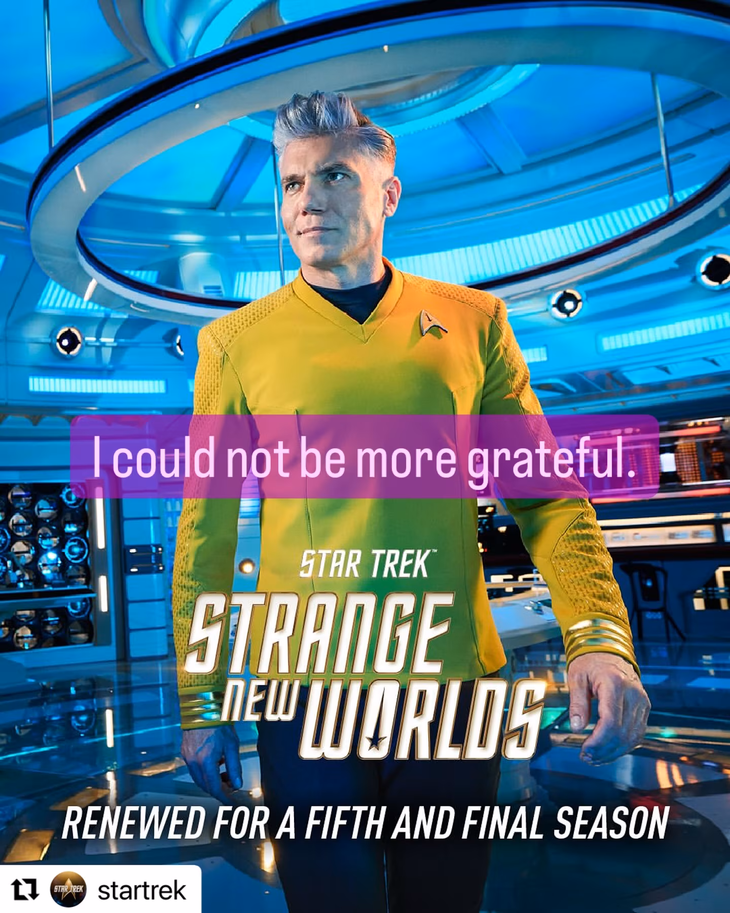Anson Mount Is Captain Pike on Strange New Worlds Season 3 Actor celebrates Star Trek dream fulfilled taking the helm in Paramount+ upcoming revival.