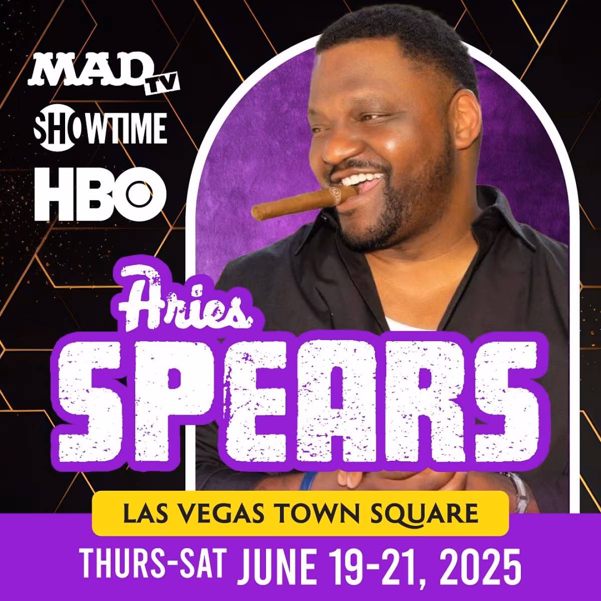 Fans catch Mad TV alum in five shows across three nights at Town Square’s top laugh venue!