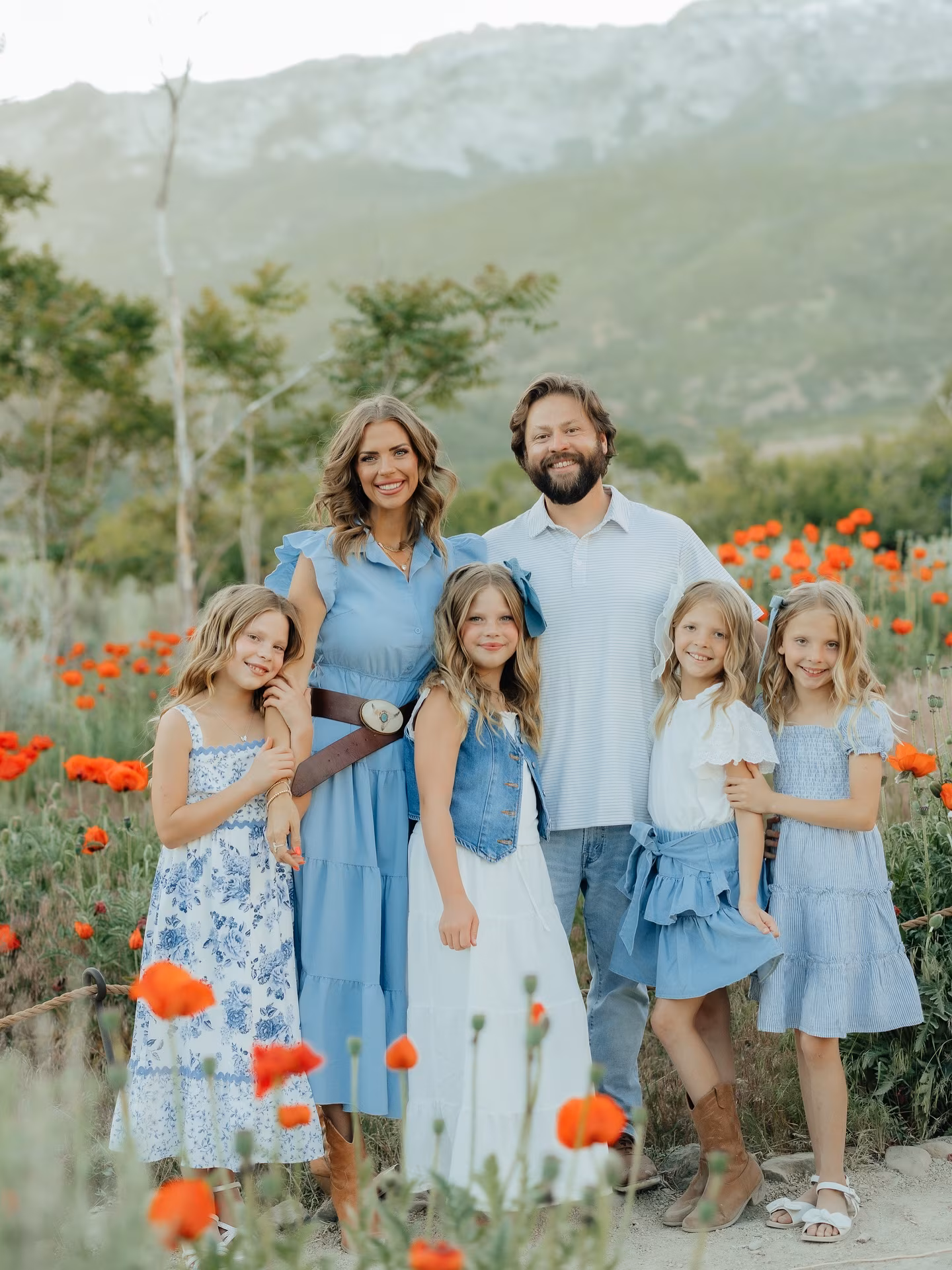 Ashley Gardner’s Sun-Kissed Family Photos in a Sea of Poppies